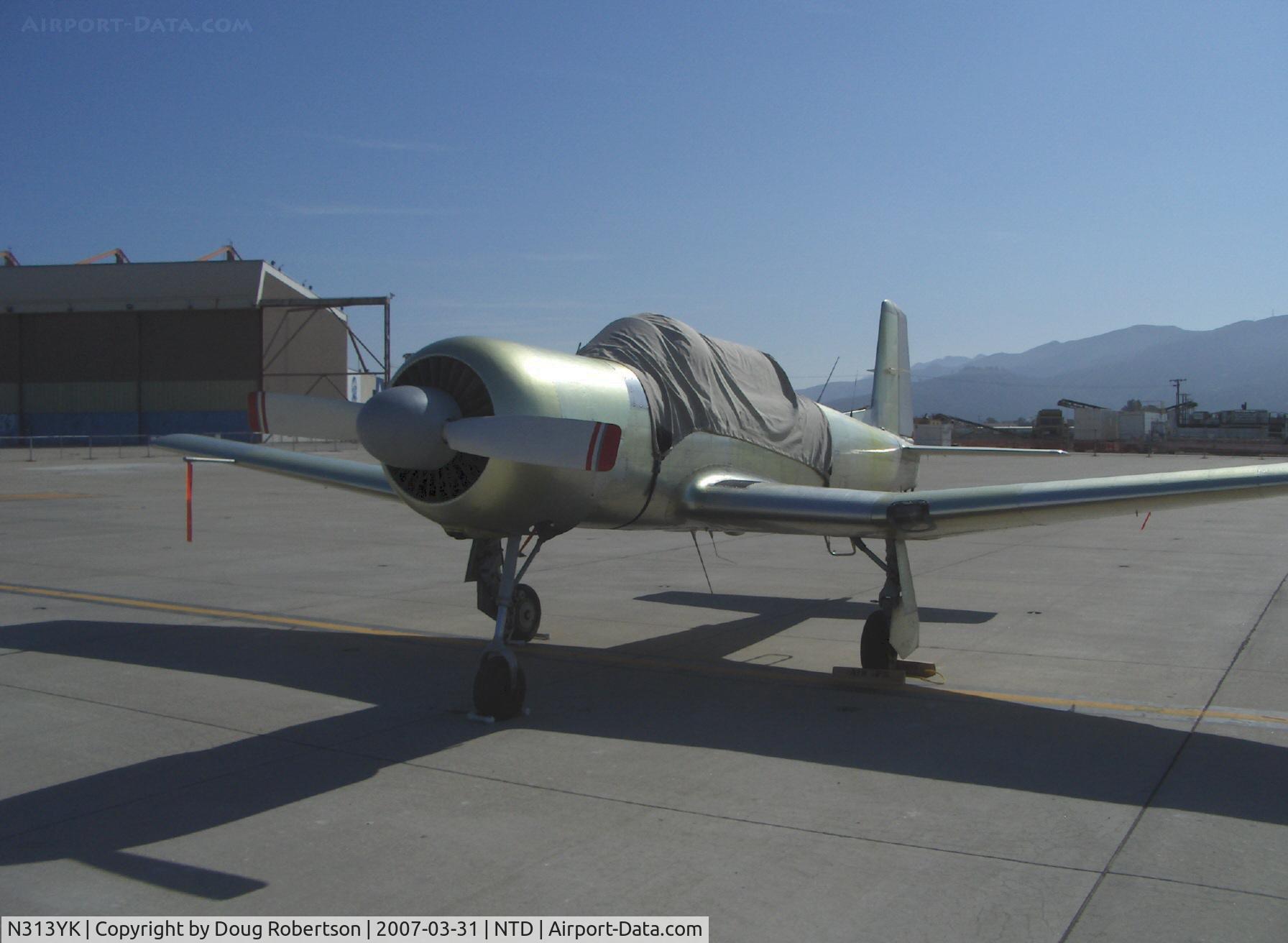 N313YK, 1964 Nanchang CJ-6A C/N 1032013, 1964 Nanchang China CJ-6A, alodine finish, Vedeneev (Ivchenko) M-14P 9 cylinder radial 360 Hp upgrade