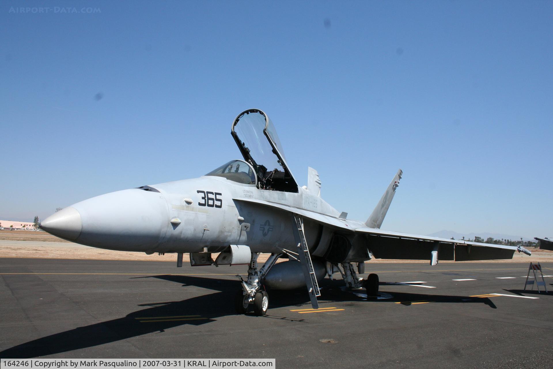 164246, 1991 McDonnell Douglas F/A-18C Hornet C/N 1009, F/A-18C