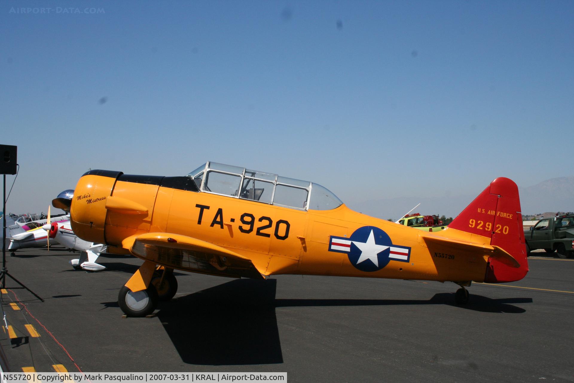N55720, North American T-6G Texan C/N 168-24, North American T-6G