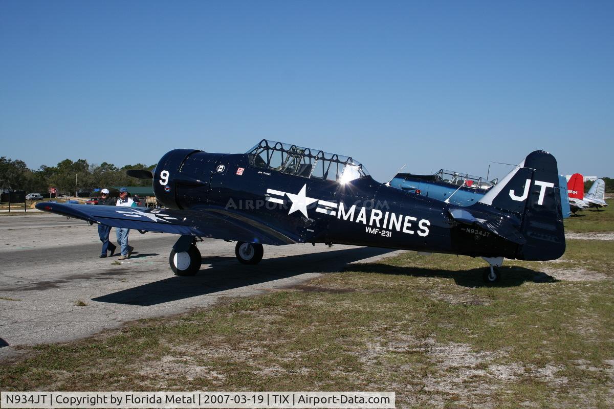 N934JT, 1942 North American SNJ-4 Texan C/N 88-12858, SNJ4