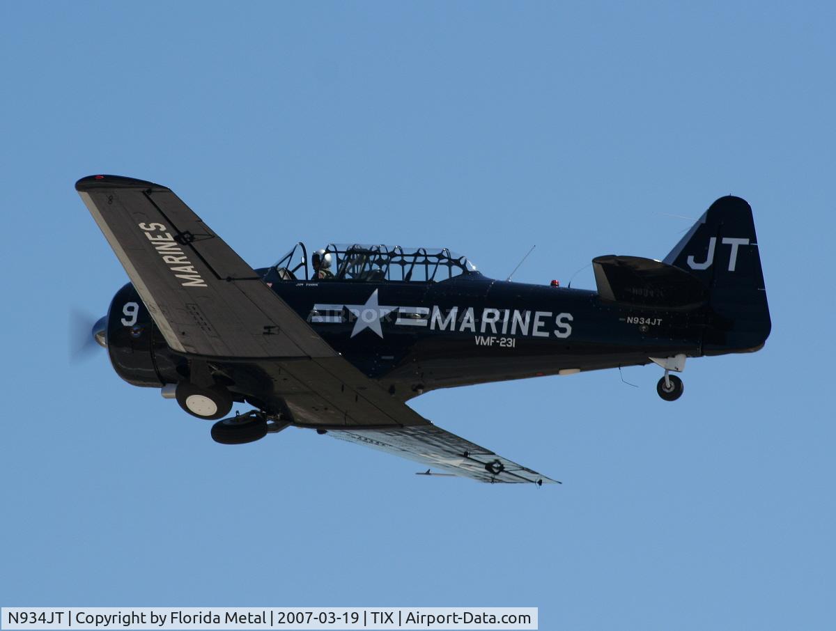 N934JT, 1942 North American SNJ-4 Texan C/N 88-12858, SNJ-4