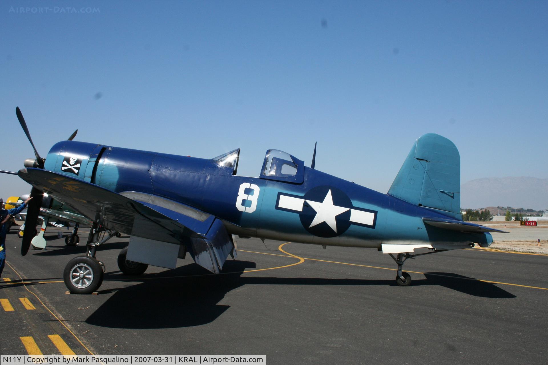 N11Y, Goodyear FG-1D Corsair C/N Not found (67087/N11Y), FG1D