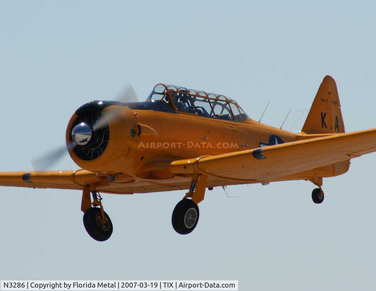N3286, 1944 North American SNJ-5 Texan Texan C/N 88-15356, SNJ5