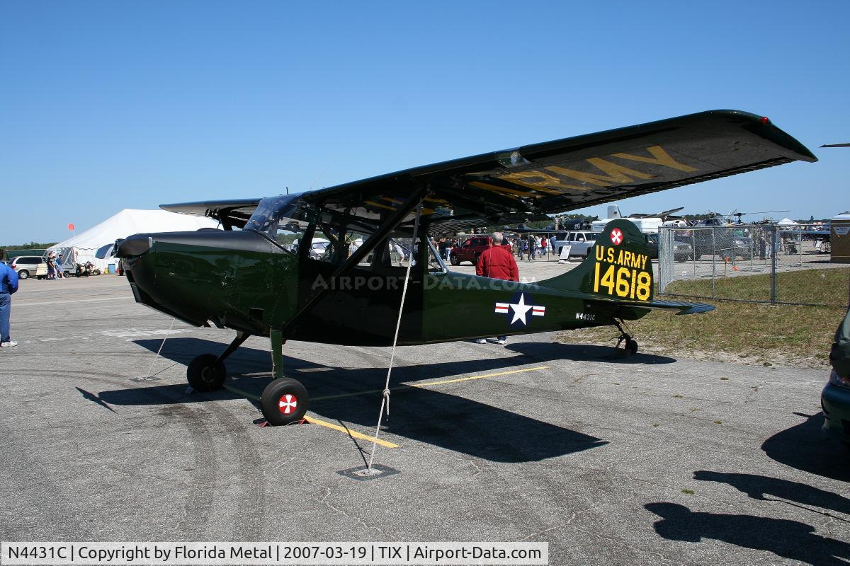 N4431C, Cessna L-19E Bird Dog C/N 24549, L-19