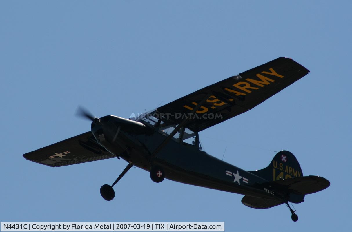 N4431C, Cessna L-19E Bird Dog C/N 24549, L-19
