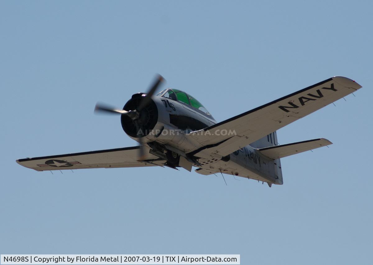 N4698S, North American T-28B Trojan C/N 200-69 (137706), T-28