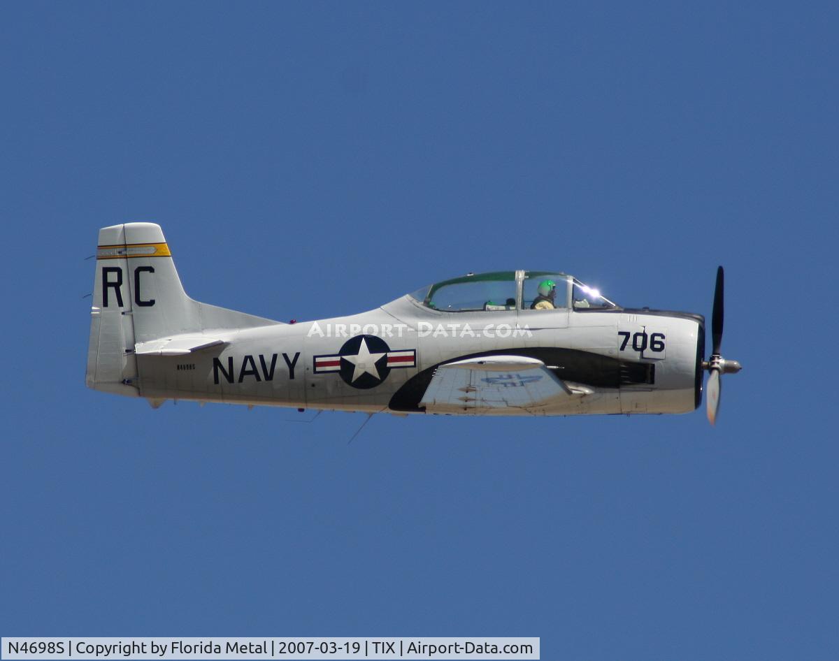 N4698S, North American T-28B Trojan C/N 200-69 (137706), T-28