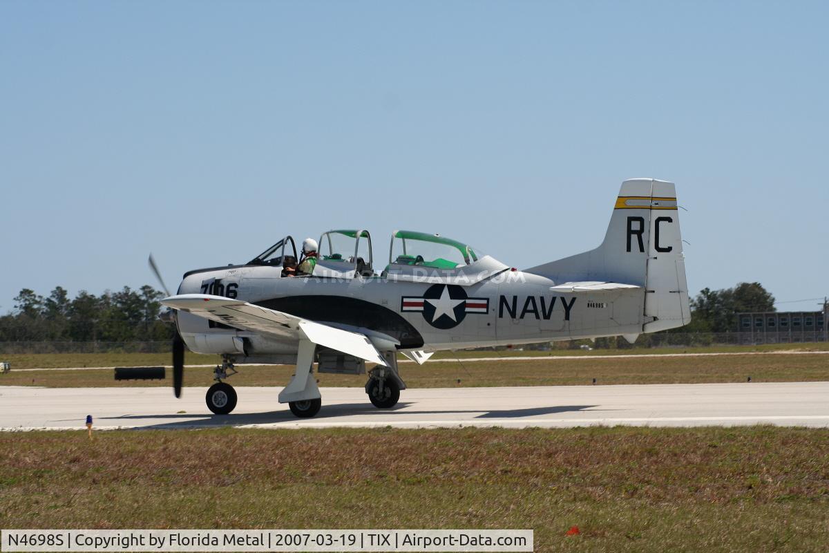 N4698S, North American T-28B Trojan C/N 200-69 (137706), T-28