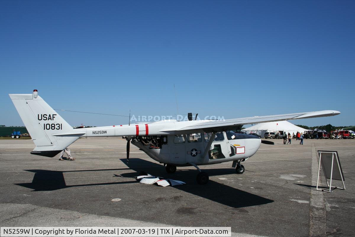N5259W, 1968 Cessna M337B (O-2A) Super Skymaster C/N 337M-0196 (68-10831), O-2