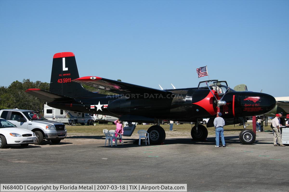 N6840D, 1945 Douglas A-26C Invader C/N 29190, A-26
