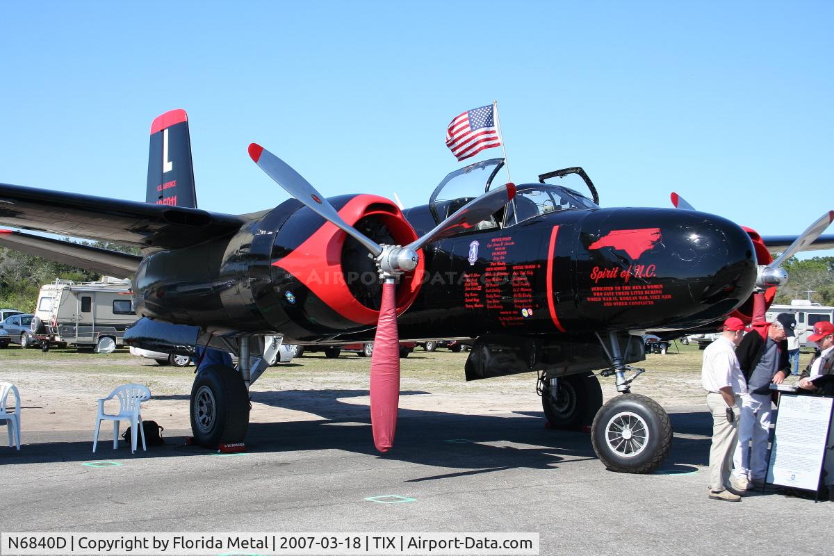 N6840D, 1945 Douglas A-26C Invader C/N 29190, A-26