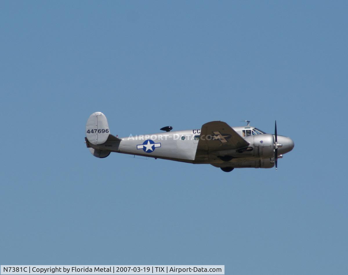 N7381C, 1944 Beech C18S C/N 8104, C-45
