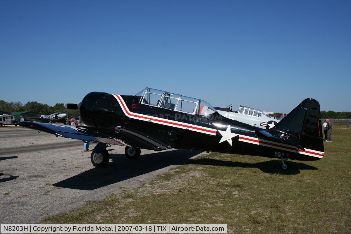 N8203H, 1960 North American T-6G Texan C/N 168-345, T-6G