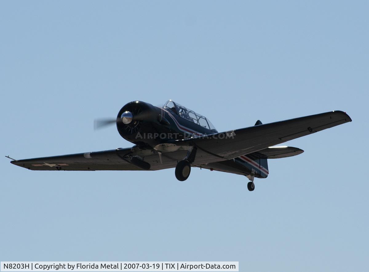 N8203H, 1960 North American T-6G Texan C/N 168-345, T-6