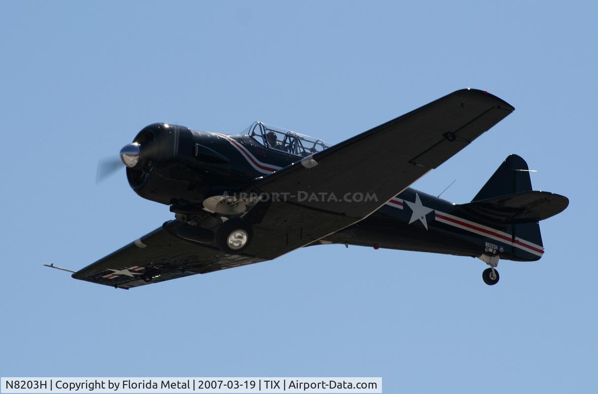 N8203H, 1960 North American T-6G Texan C/N 168-345, T-6