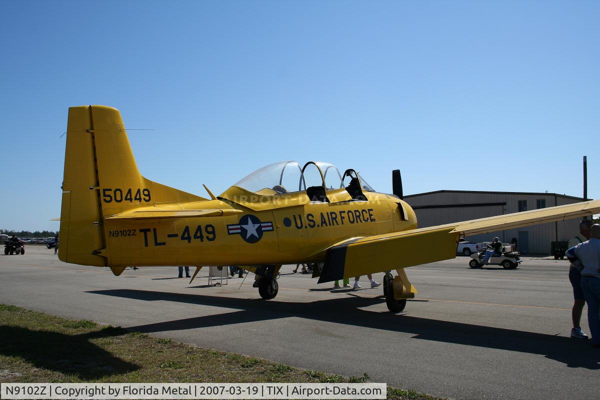 N9102Z, 1951 North American T-28A Trojan C/N 171-7, T-28