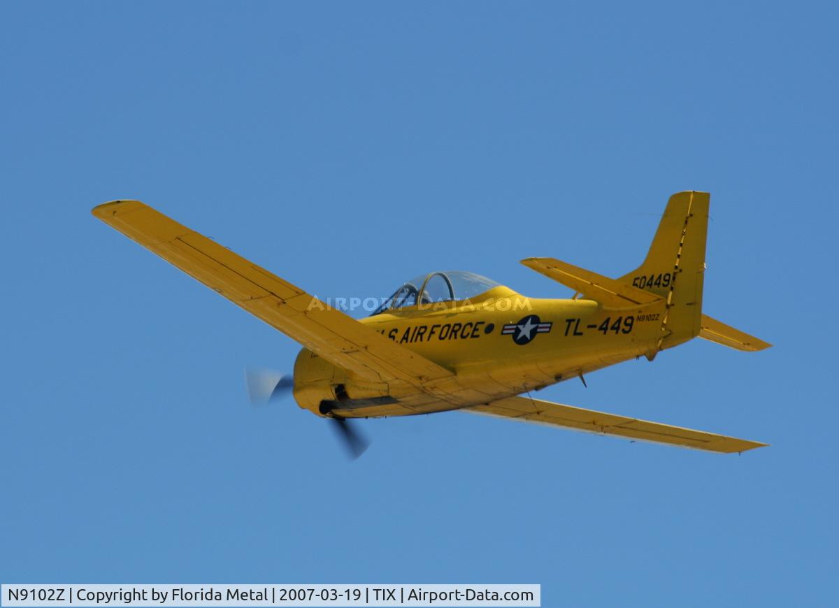 N9102Z, 1951 North American T-28A Trojan C/N 171-7, T-28