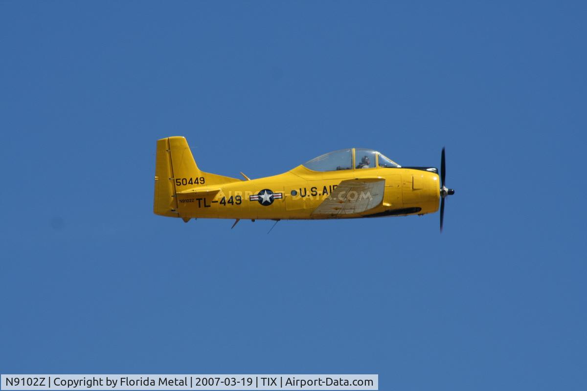 N9102Z, 1951 North American T-28A Trojan C/N 171-7, T-28