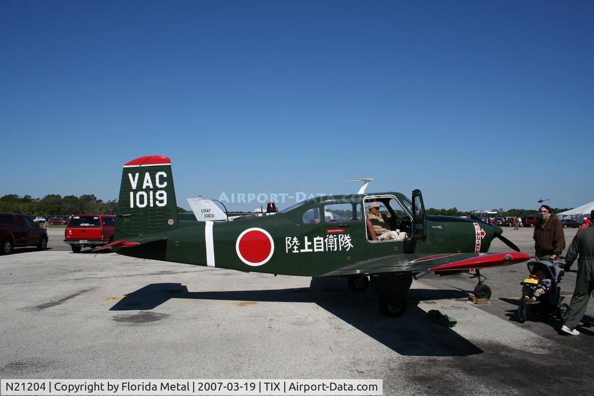 N21204, 1957 Fuji LM-1 C/N 21019, Fuji LM1