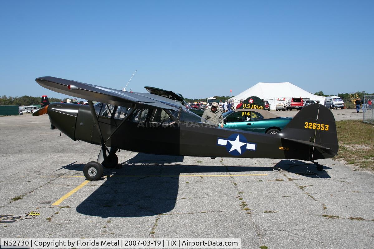 N52730, 1943 Taylorcraft DCO-65 C/N L-5665, L-2