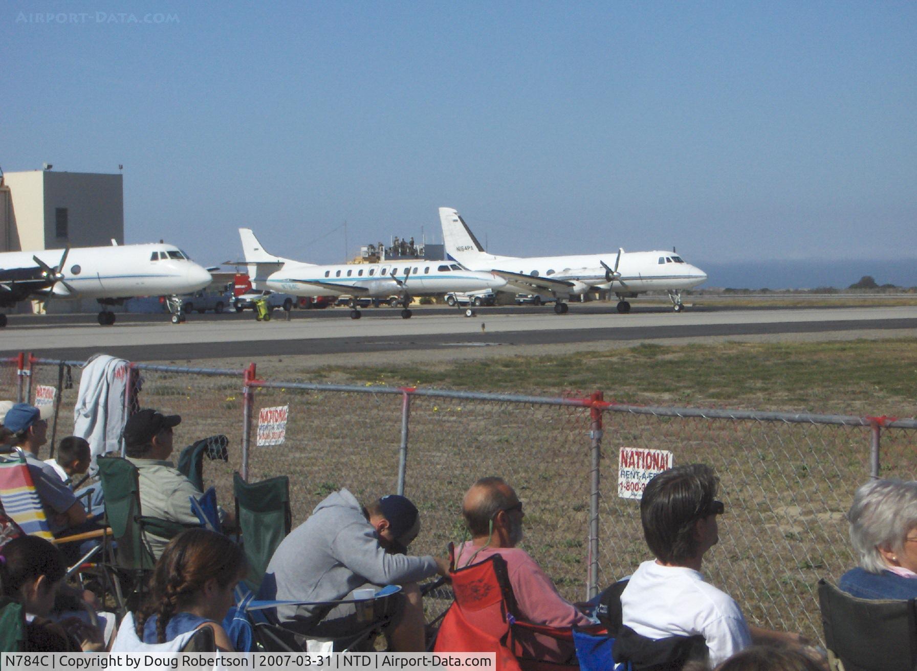 N784C, 1981 Fairchild Swearingen SA-227AC Metro III C/N AC-482, 1981 Swearingen SA-227-AC MERLIN IV, two Airesearch TPE331-3UW-303G 940 shp each (is middle aircraft)