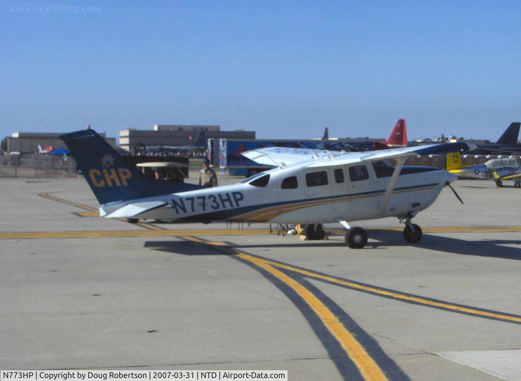 N773HP, 2000 Cessna T206H Turbo Stationair C/N T20608180, 2000 Cessna T206H TURBO STATIONAIR 6, Lycoming TIO-540-AJ1A 310 Hp, three blade CS prop, California Highway Patrol