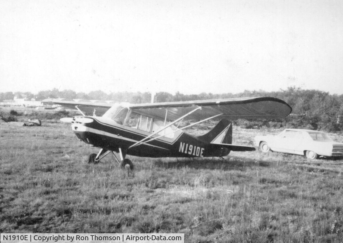 N1910E, 1946 Aeronca 7AC Champion C/N 7AC-5477, N1910E at Norfolk, MA