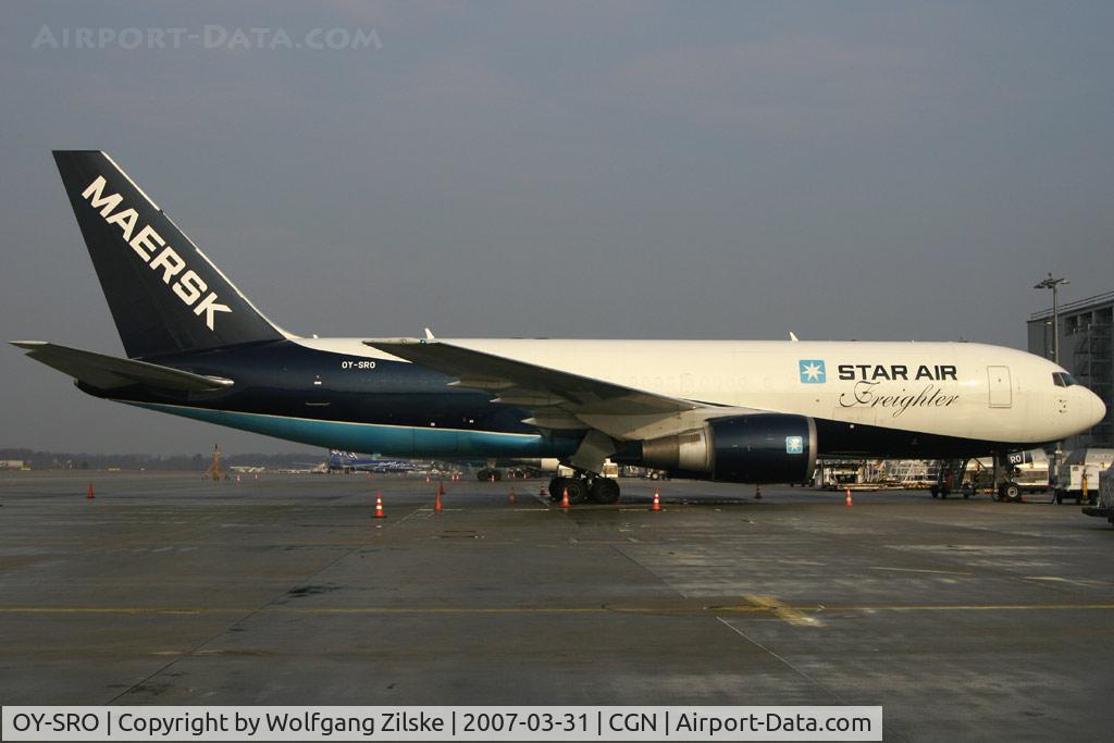OY-SRO, 1994 Boeing 767-25E(BDSF) C/N 27194, freighter