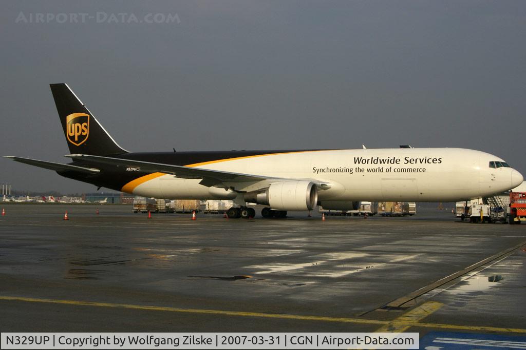N329UP, 1999 Boeing 767-34AF C/N 27755, freighter