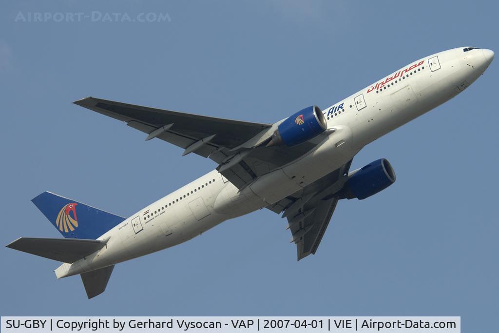 SU-GBY, 2001 Boeing 777-266/ER C/N 32630, Spring@Vienna