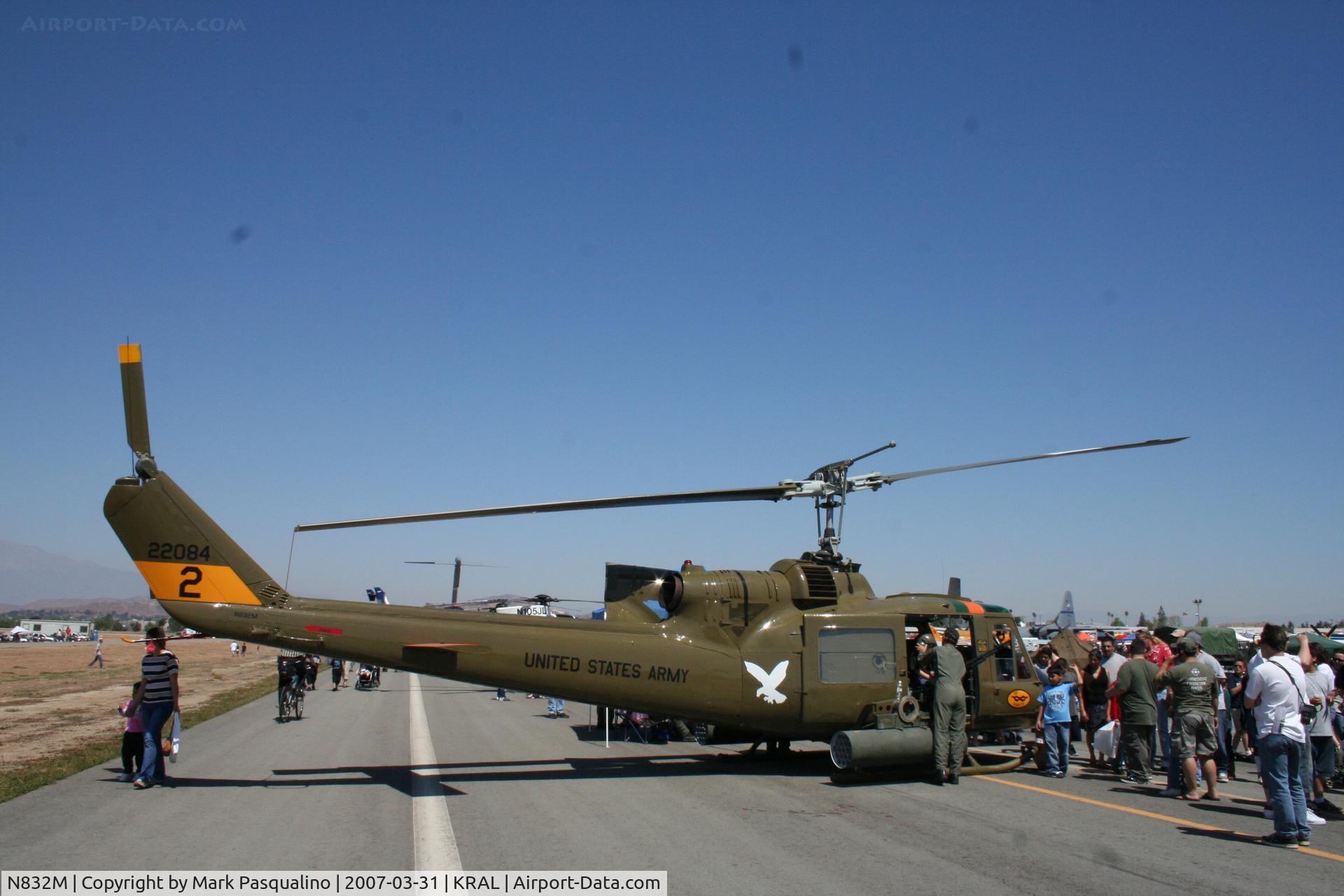 N832M, 1963 Bell UH-1B Iroquois C/N 604, UH-1B