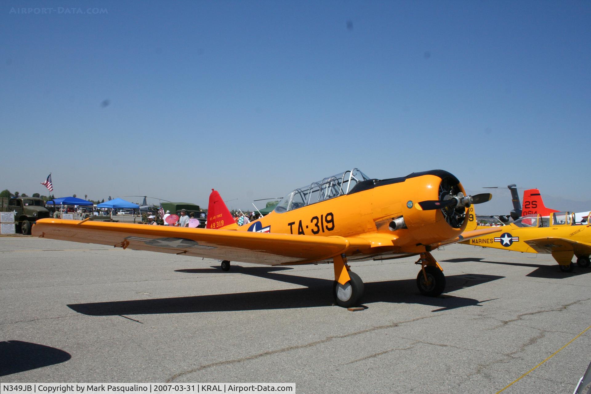 N349JB, 1958 North American SNJ-6 Texan C/N 121-43150, North American SNJ-6