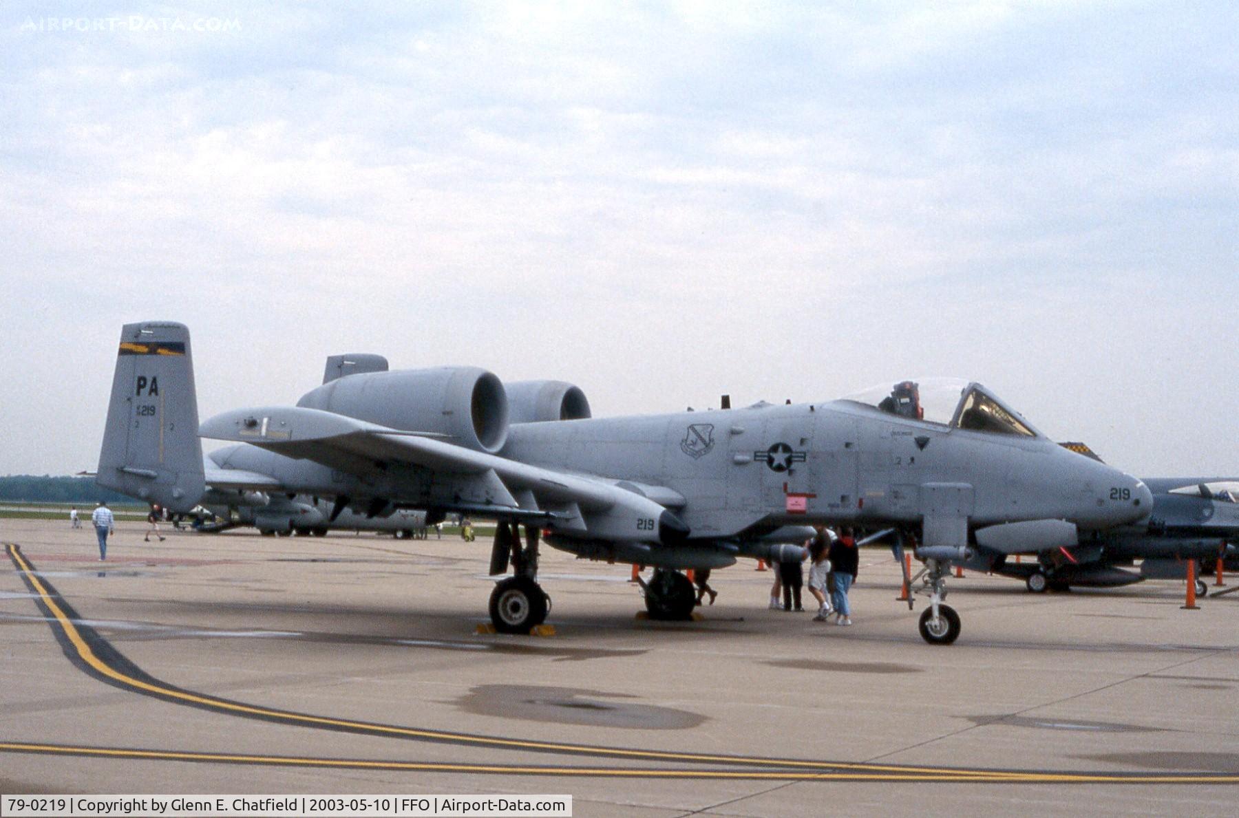 79-0219, 1979 Fairchild Republic A-10A Thunderbolt II C/N A10-0483, A-10A celebrating 100 years of aviation