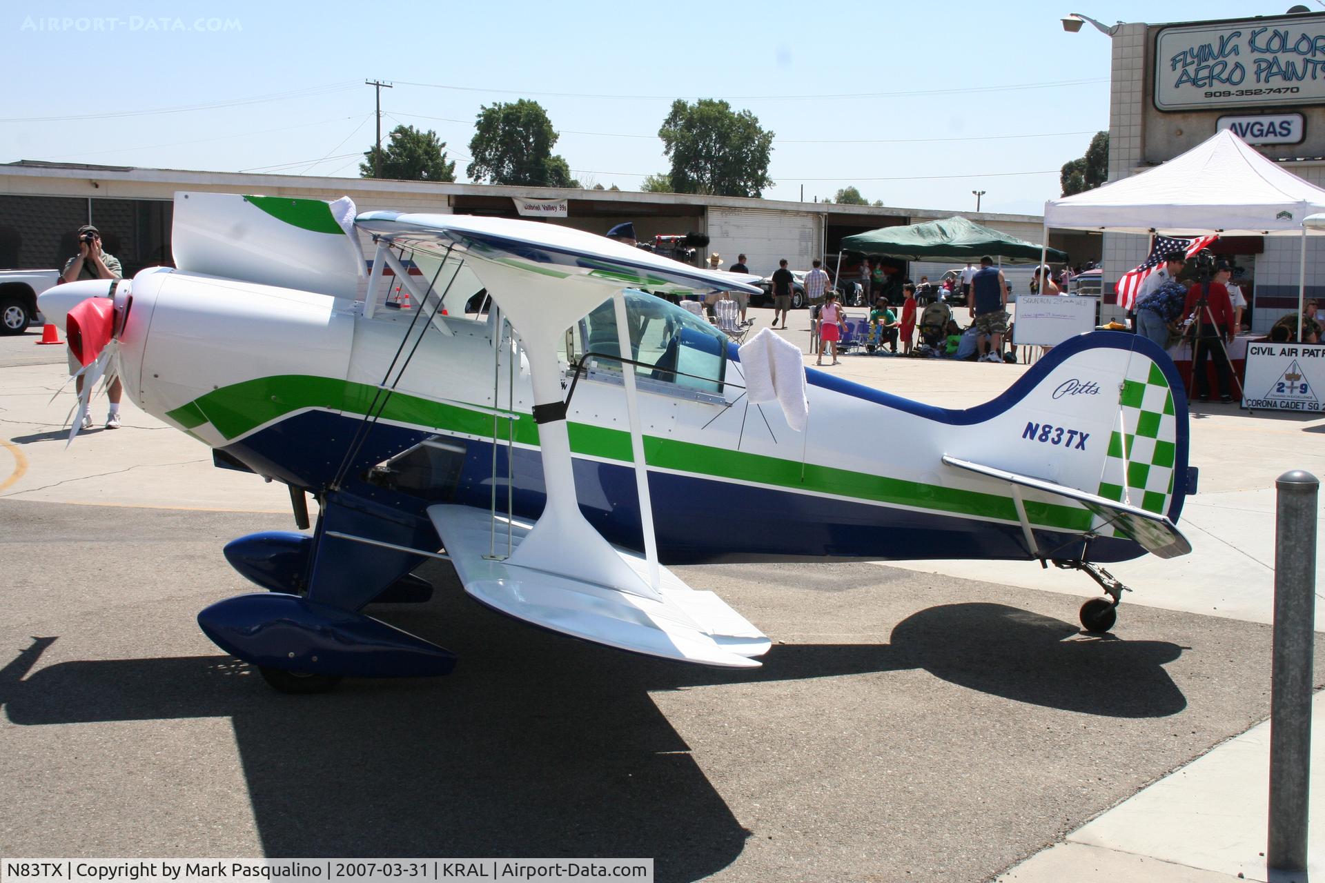 N83TX, 1983 Pitts S-1E Special C/N 8-0110, Pitts S1E