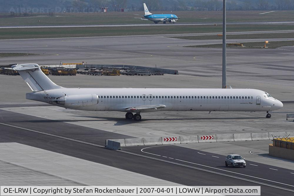 OE-LRW, 1989 McDonnell Douglas MD-83 (DC-9-83) C/N 49629, MD-83 of MAP Jets.