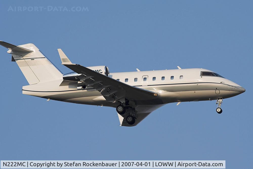 N222MC, 1996 Canadair Challenger 604 (CL-600-2B16) C/N 5329, Smart bizzer.