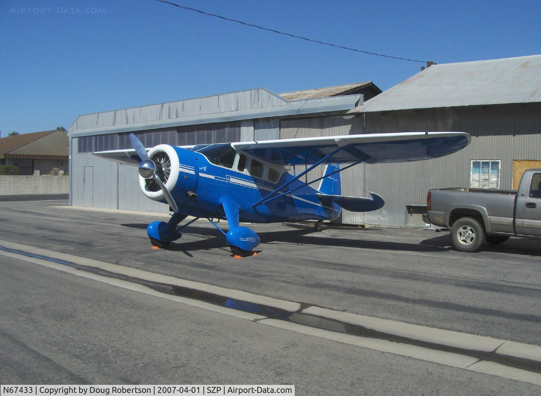 N67433, 1942 Howard Aircraft DGA-15P C/N 563, 1942 Howard DGA-15P, P&W R-985 Wasp Jr. 450 Hp