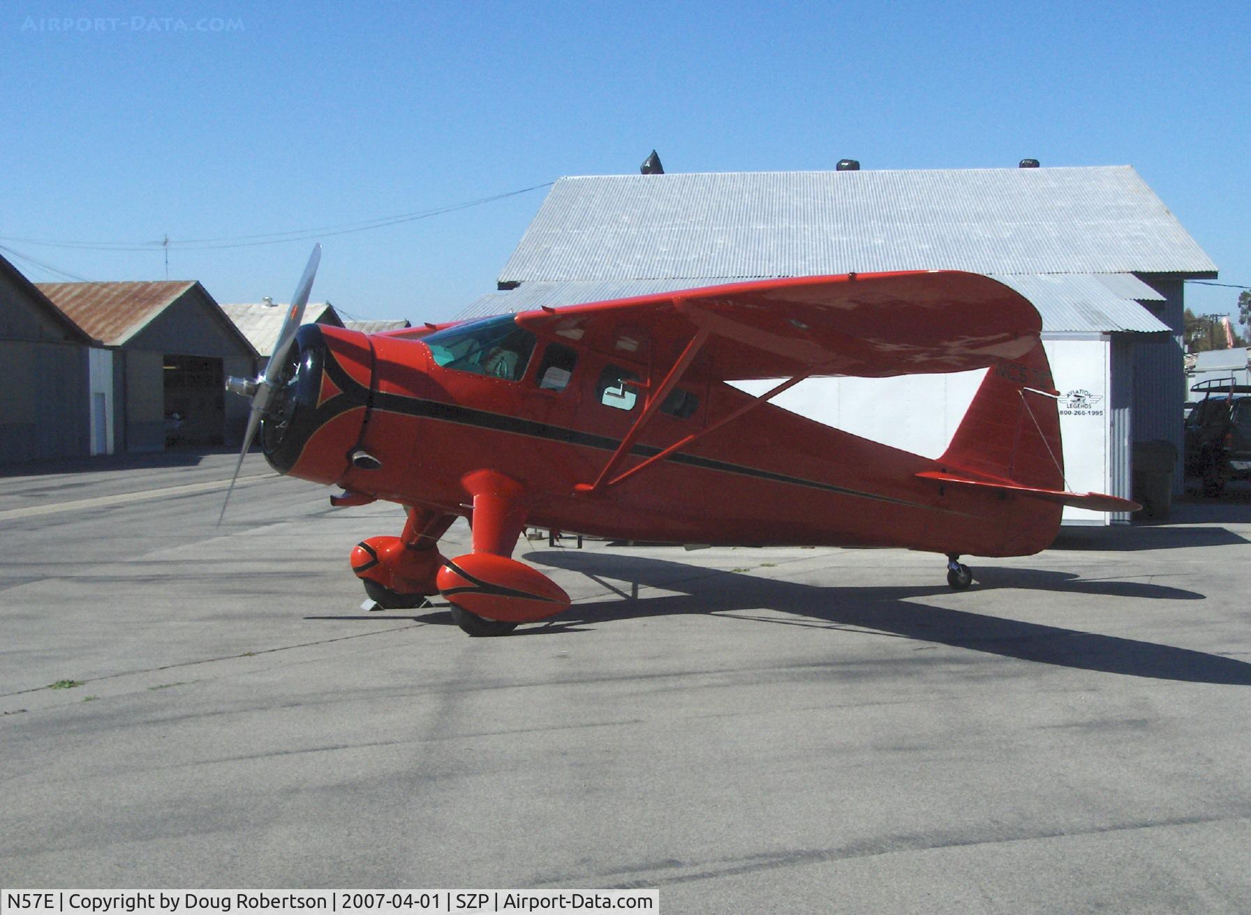 N57E, 1929 Howard Aircraft DGA-11 C/N 88, 1937 Howard DGA-11 CUSTOM, P&W R-985-N Wasp Jr. 450 Hp