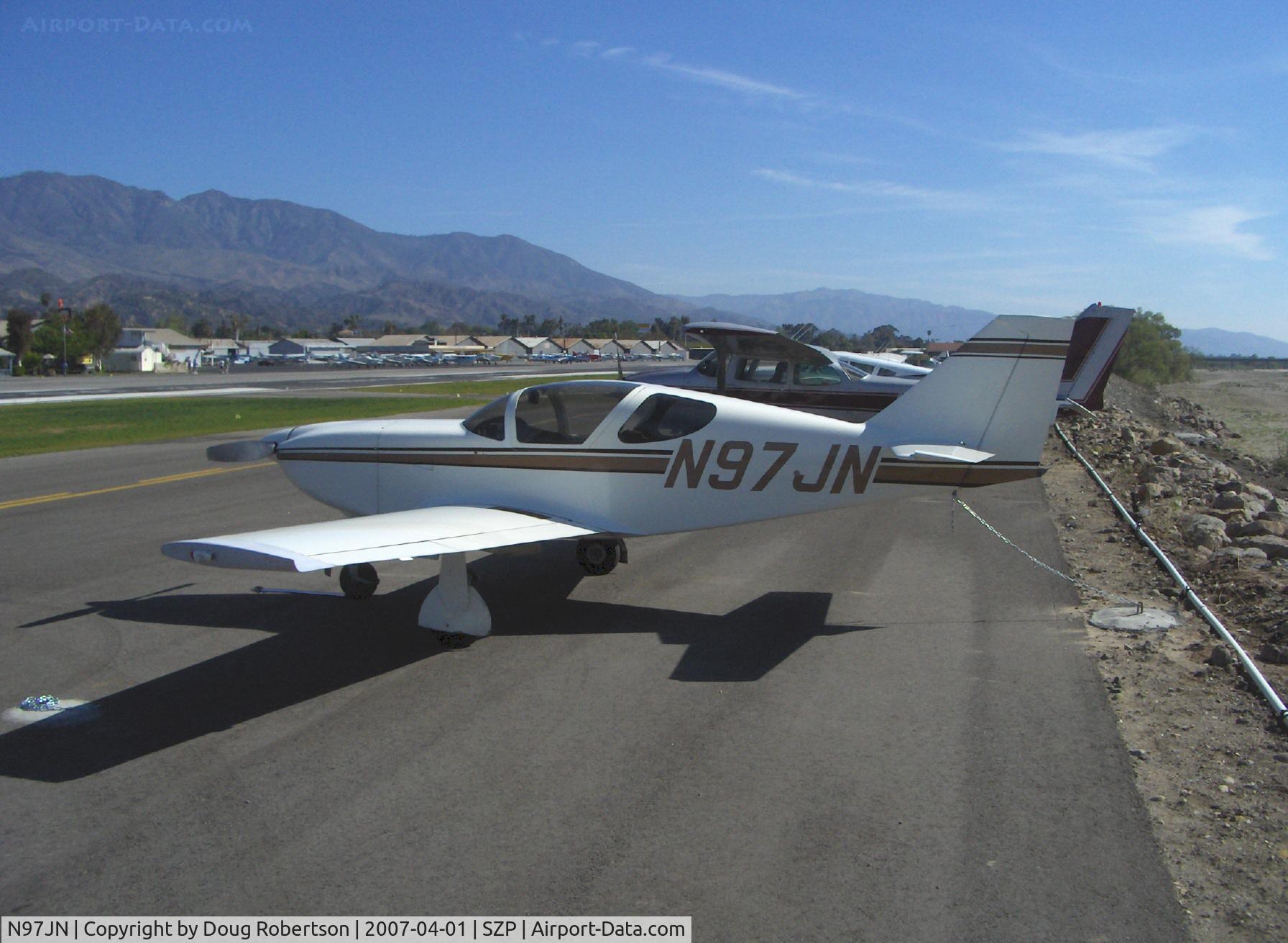 N97JN, Stoddard-Hamilton Glasair SH-2 C/N A-4, 1986 Nalbone GLASAIR SH-2, Lycoming IO-320
