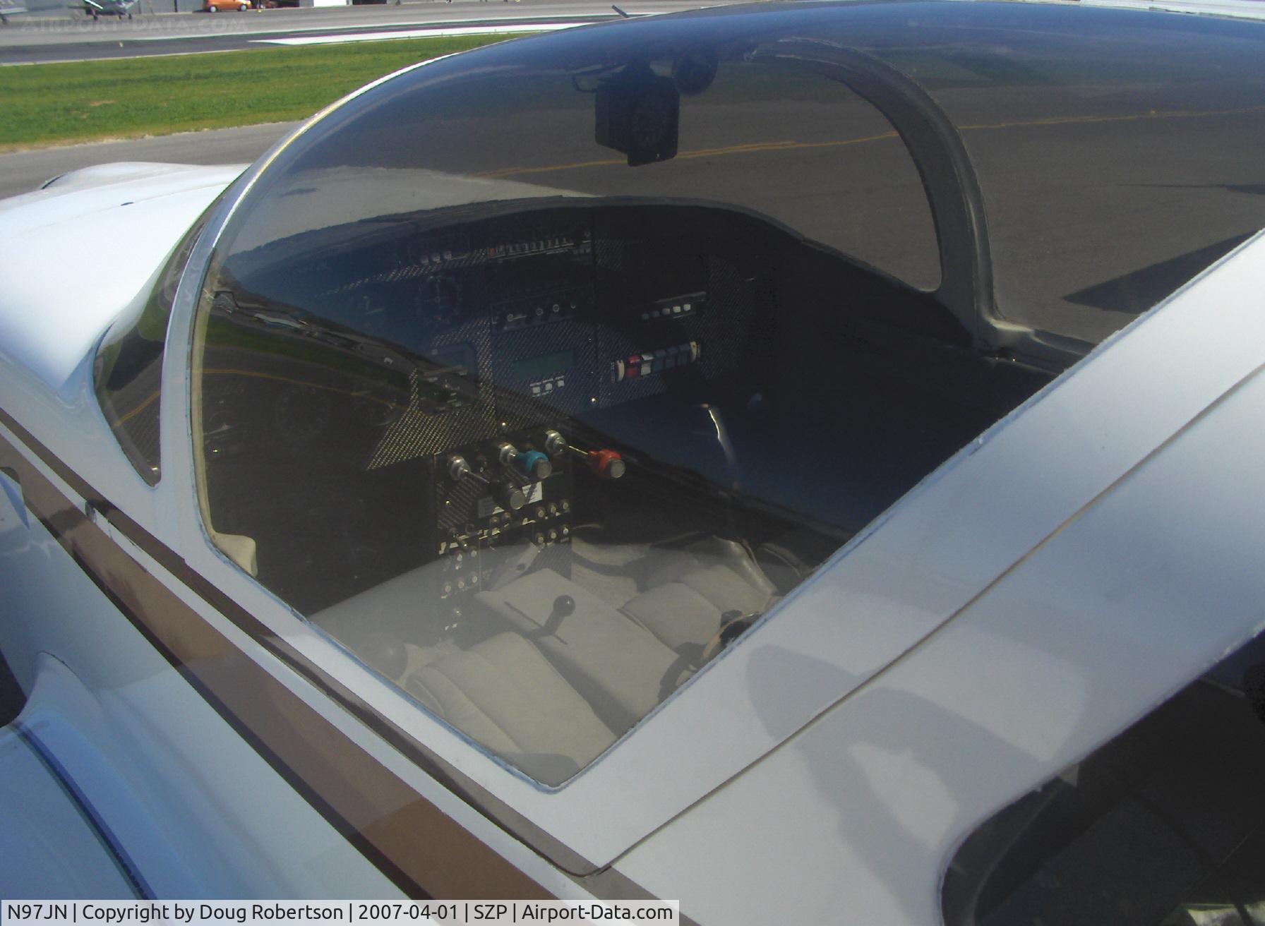 N97JN, Stoddard-Hamilton Glasair SH-2 C/N A-4, 1986 Nalbone GLASAIR SH-2, Lycoming IO-320, panel