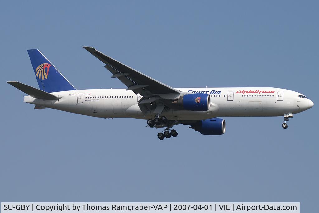 SU-GBY, 2001 Boeing 777-266/ER C/N 32630, Egypt Air Boeing 777-200