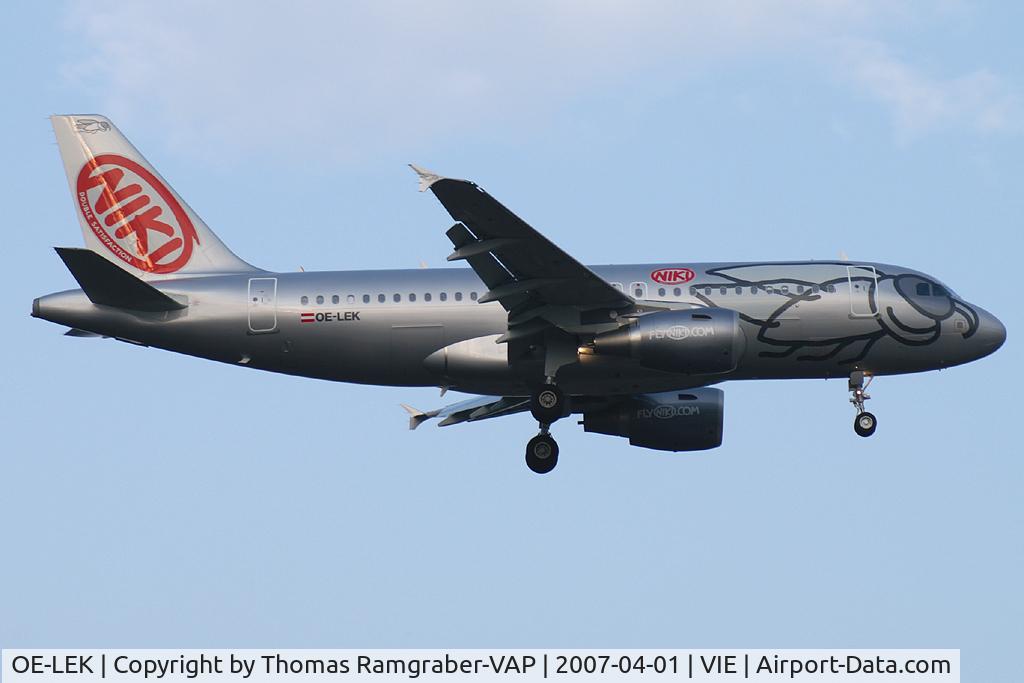 OE-LEK, 2007 Airbus A319-112 C/N 3019, Fly Niki Airbus A319