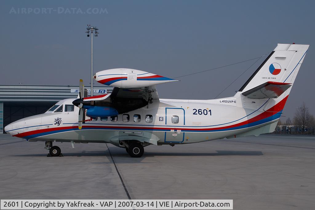 2601, Let L-410UVP-E Turbolet C/N 912601, Czech Air Force Let 410
