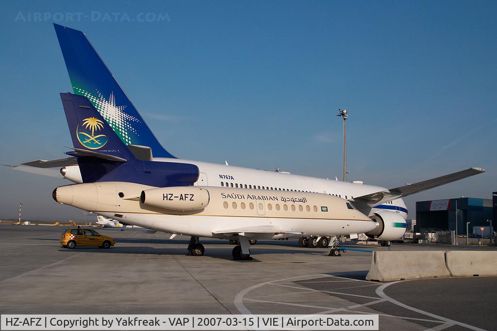 HZ-AFZ, 1988 Dassault Falcon 900B C/N 61, Saudia Falcon 900