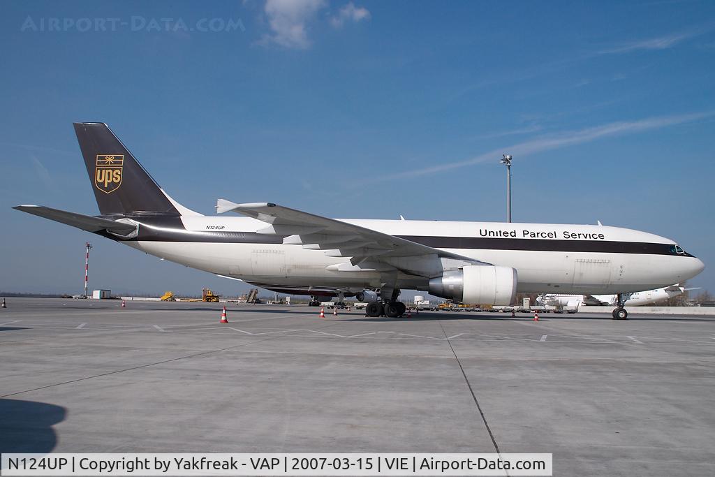 N124UP, 2000 Airbus A300F4-622R C/N 0808, UPS Airbus A300-600