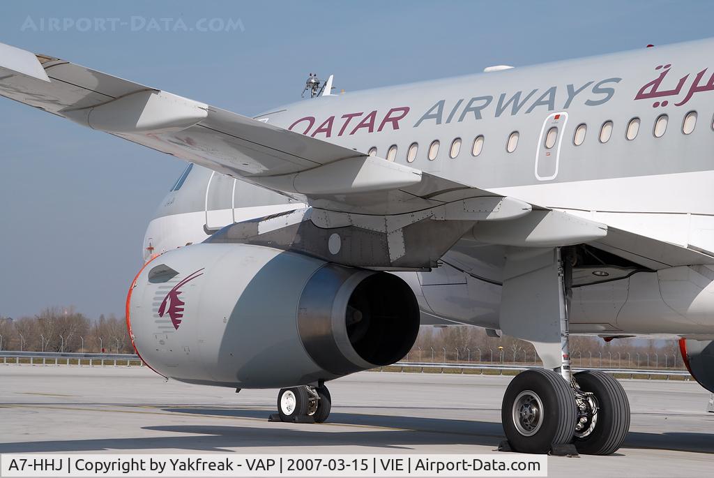 A7-HHJ, 2000 Airbus A319-133XCJ C/N 1335, Qatar Government Airbus A319