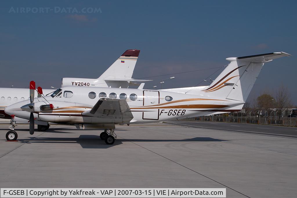 F-GSEB, 1983 Beech 200 Super King Air C/N BB-1110, Darta Transports Aeriens Beech 200 King Air