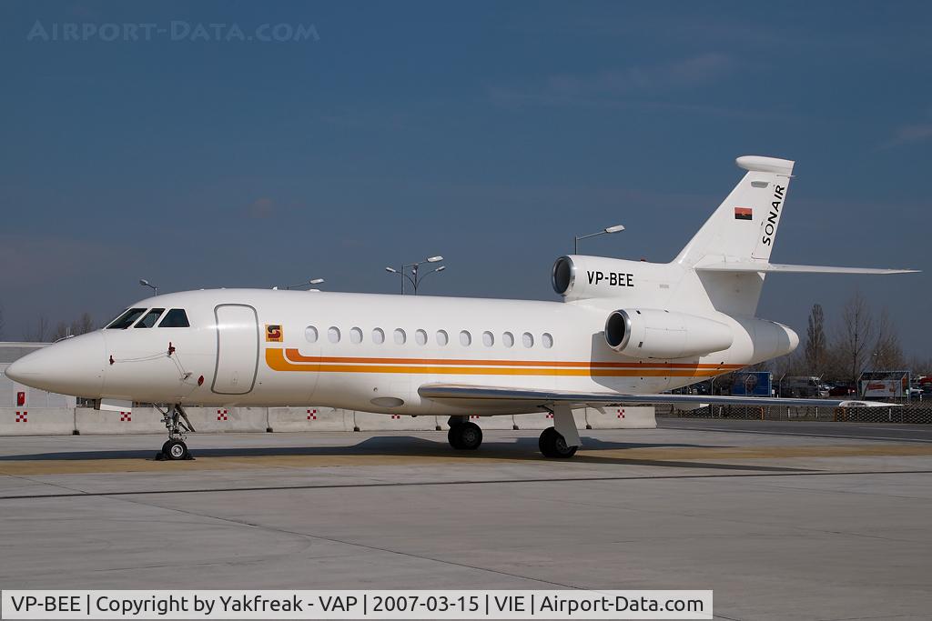 VP-BEE, 2002 Dassault Falcon 900EX C/N 109, Sonair Falcon 900