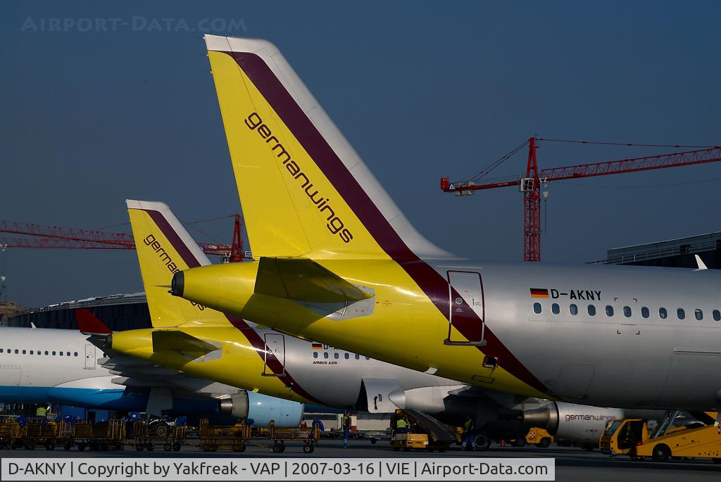 D-AKNY, 1996 Airbus A320-212 C/N 579, Germanwings Airbus 320