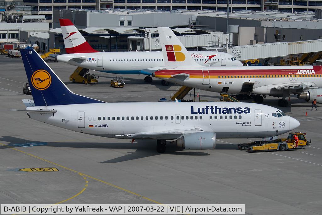 D-ABIB, 1990 Boeing 737-530 C/N 24816, Lufthansa Boeing 737-500